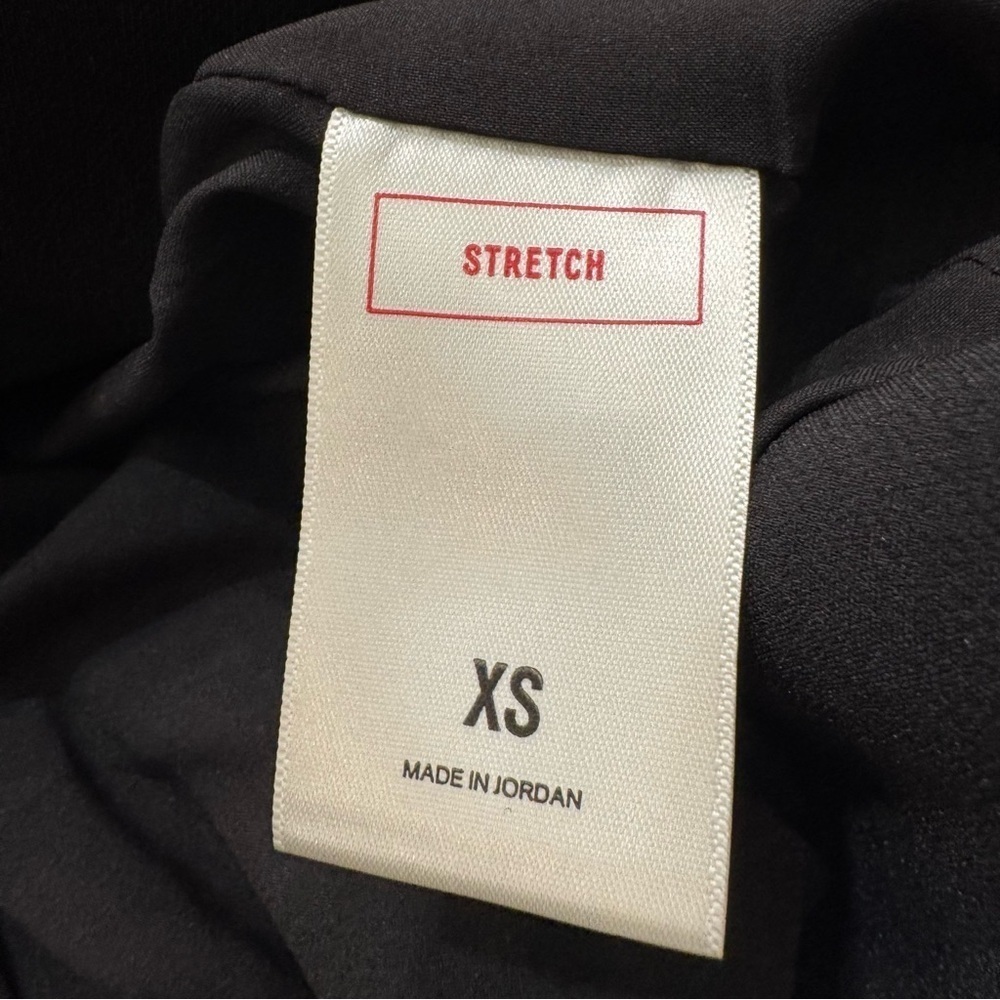 Express Black Supersoft Twill Stretch Blazer Jacket Double Breasted XS - Picture 4 of 7